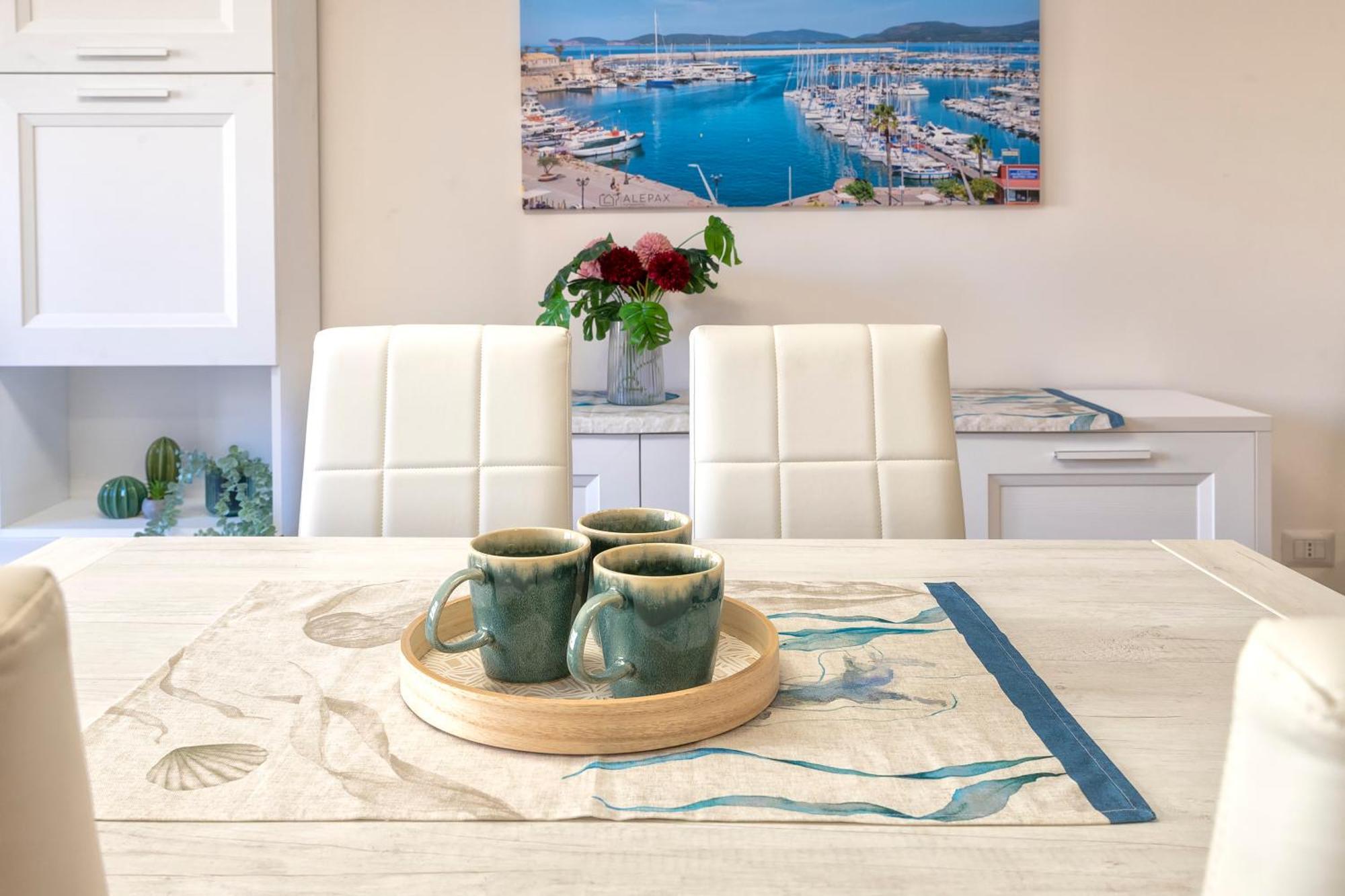 Pufferfish Apartment With Private Terrace Alghero Eksteriør billede